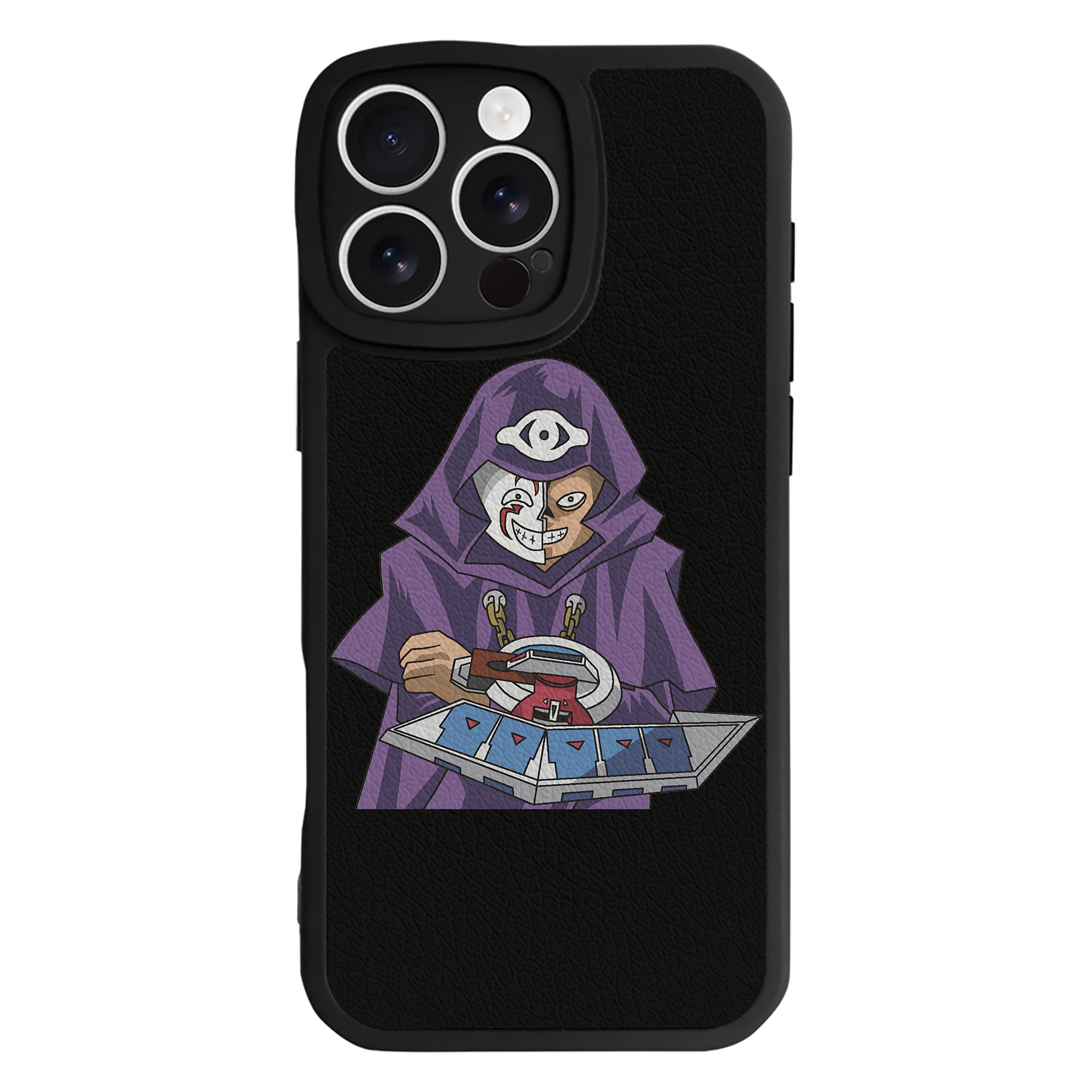 遊☆戯☆王 Yu-Gi-Oh! 【iPhone 16シリーズ対応】シリコンスマホケース（レザー調） 材質：シリコン